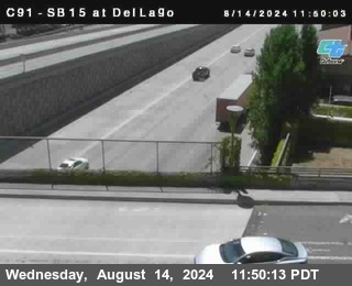 SB 15 at Del Lago bridge