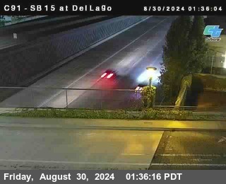 SB 15 at Del Lago bridge