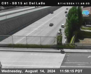 SB 15 at Del Lago bridge