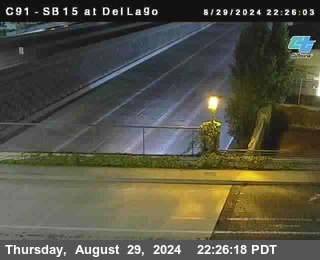 SB 15 at Del Lago bridge