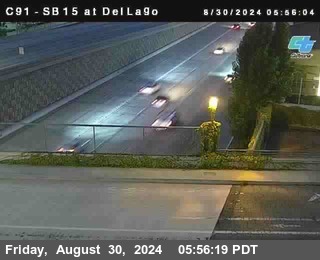 SB 15 at Del Lago bridge