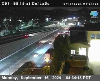 SB 15 at Del Lago bridge