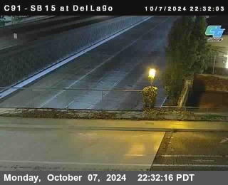 SB 15 at Del Lago bridge