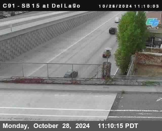 SB 15 at Del Lago bridge