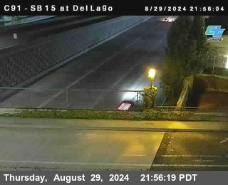 SB 15 at Del Lago bridge