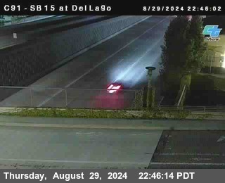 SB 15 at Del Lago bridge