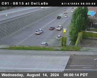 SB 15 at Del Lago bridge