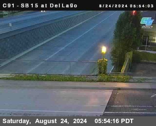 SB 15 at Del Lago bridge