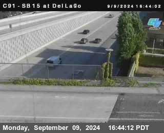 SB 15 at Del Lago bridge