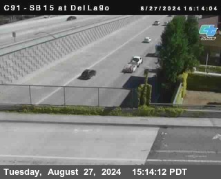 SB 15 at Del Lago bridge