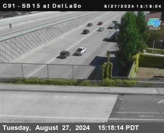 SB 15 at Del Lago bridge