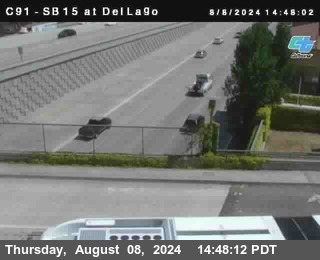 SB 15 at Del Lago bridge