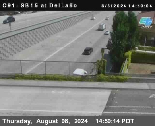 SB 15 at Del Lago bridge