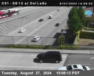 SB 15 at Del Lago bridge