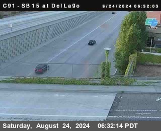 SB 15 at Del Lago bridge