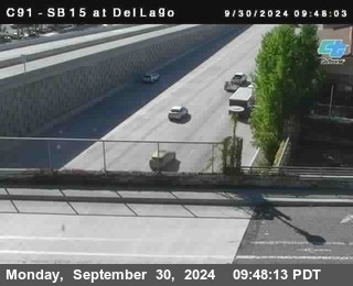 SB 15 at Del Lago bridge