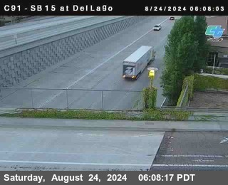 SB 15 at Del Lago bridge