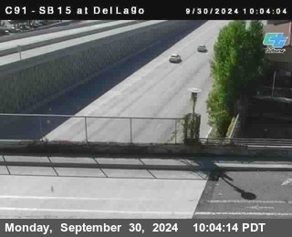 SB 15 at Del Lago bridge