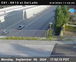 SB 15 at Del Lago bridge