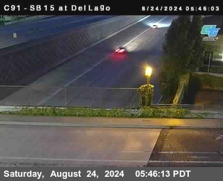 SB 15 at Del Lago bridge