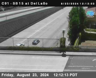 SB 15 at Del Lago bridge