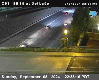 SB 15 at Del Lago bridge