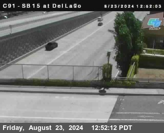 SB 15 at Del Lago bridge