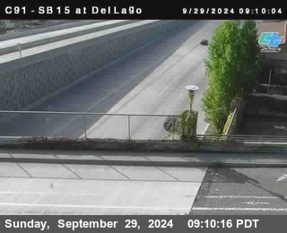 SB 15 at Del Lago bridge