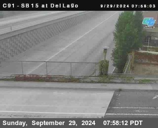 SB 15 at Del Lago bridge