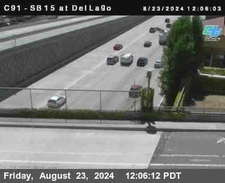 SB 15 at Del Lago bridge