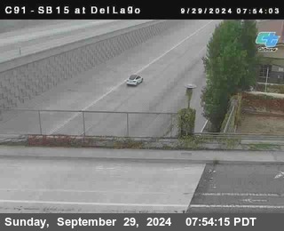 SB 15 at Del Lago bridge