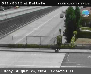 SB 15 at Del Lago bridge