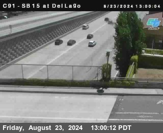 SB 15 at Del Lago bridge