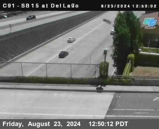 SB 15 at Del Lago bridge