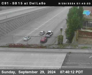 SB 15 at Del Lago bridge