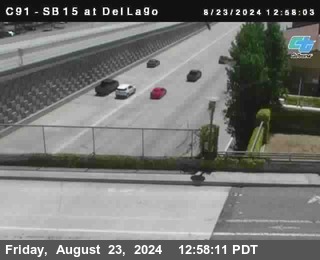 SB 15 at Del Lago bridge