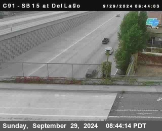 SB 15 at Del Lago bridge