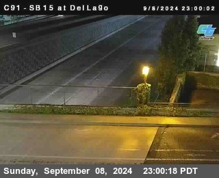 SB 15 at Del Lago bridge