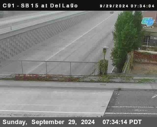 SB 15 at Del Lago bridge