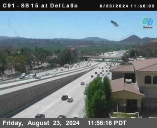 SB 15 at Del Lago bridge