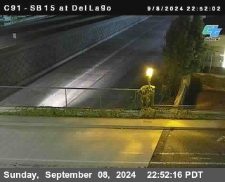 SB 15 at Del Lago bridge