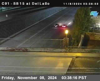 SB 15 at Del Lago bridge