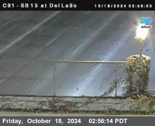 SB 15 at Del Lago bridge