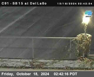 SB 15 at Del Lago bridge