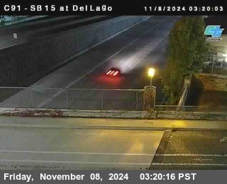 SB 15 at Del Lago bridge