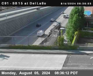 SB 15 at Del Lago bridge