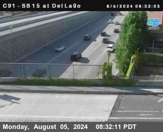 SB 15 at Del Lago bridge