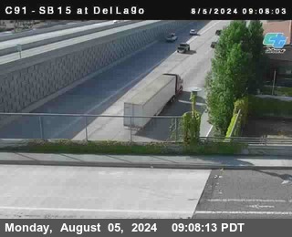 SB 15 at Del Lago bridge