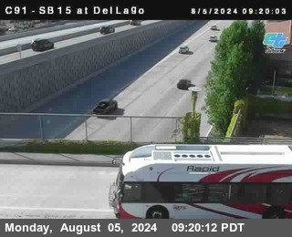 SB 15 at Del Lago bridge