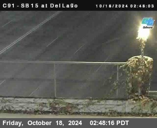 SB 15 at Del Lago bridge